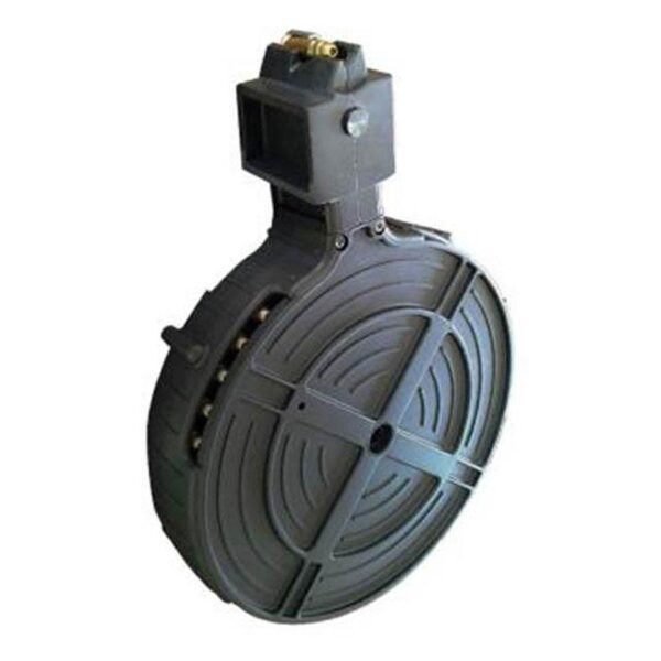 ATI German Sports Rotary Rifle Magazine Drum Ruger 10/22 .22 LR Black Polymer 110/rd - Precision Shot Firearms