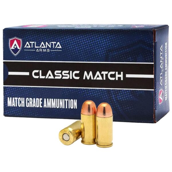 Atlanta Arms Classic Match Grade Ammo .380 ACP 100gr FMJ 800 fps 50/ct - Precision Shot Firearms