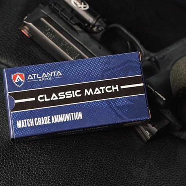 Atlanta Arms Classic Match Grade Ammo .380 ACP 100gr FMJ 800 fps 50/ct - Precision Shot Firearms