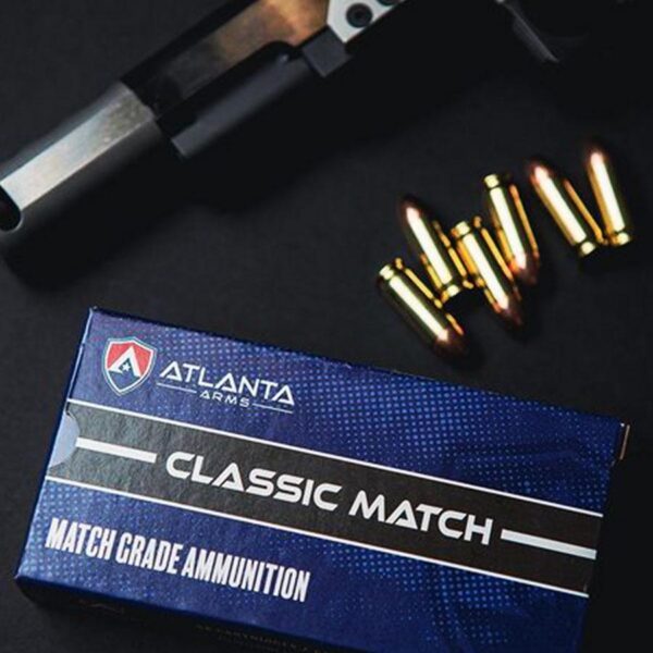 Atlanta Arms Classic Match Grade Ammo .380 ACP 100gr FMJ 800 fps 50/ct - Precision Shot Firearms