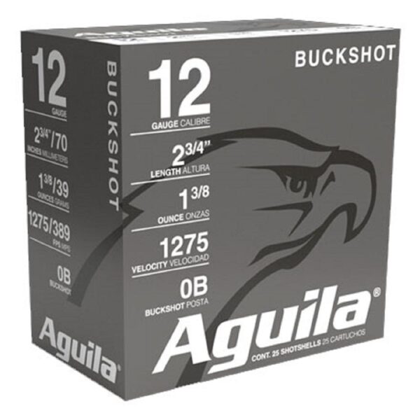Aguila Field Shotshells 12ga 2-3/4" 1275 fps #0 250/ct Case(10-25/ct Boxes) - Precision Shot Firearms