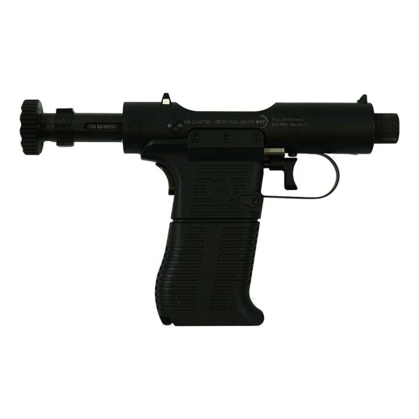 B&T Six45 Bolt Action Handgun .45 ACP 8rd Magazine 3.5" Barrel Black Suppressor Sold Separately - Precision Shot Firearms