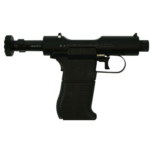 B&T Six9 Bolt Action Handgun 9mm Luger 9rd Magazine 3.5" Barrel Black Suppressor Sold Separately - Precision Shot Firearms