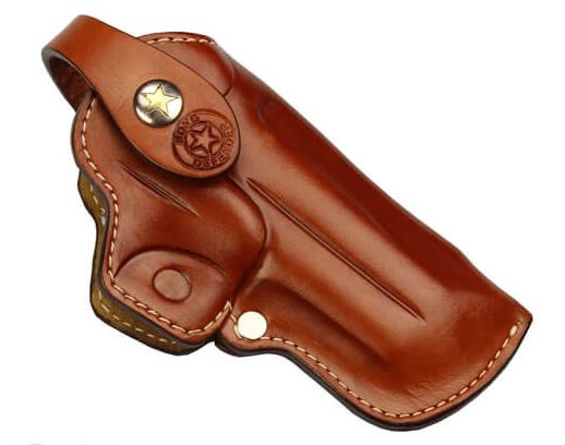 BOND ARMS LEATHER HLSTR W/CLIP, H-RT-350-TN-R-CP