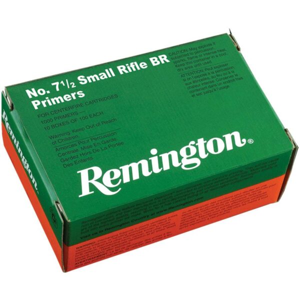 Remington Centerfire Primers-7-1/2 Small Rifle BR 1000/ct - Precision Shot Firearms