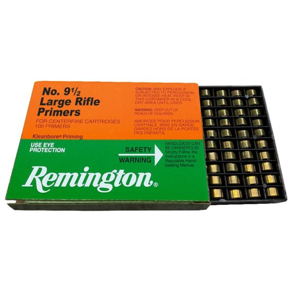 Remington Centerfire Primers-9-1/2 Large Rifle 1000/ct - Precision Shot Firearms