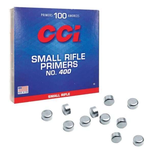 CCI Standard Primers #400 Small Rifle - 1000/ct - Precision Shot Firearms