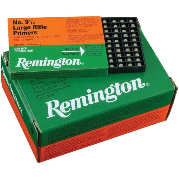 Remington Centerfire Primers-9-1/2 Large Rifle 1000/ct - Precision Shot Firearms