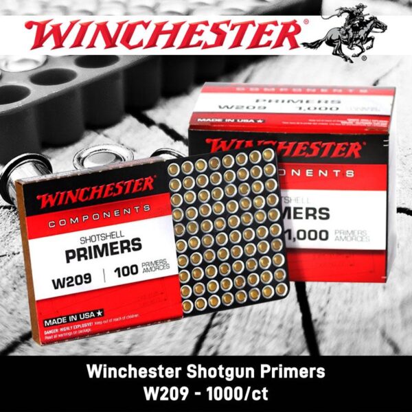 Winchester #209 Shotgun Primers - Precision Shot Firearms