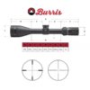 Burris Droptine Rifle Scope 4.5-14x-42mm 1" SFP Ballistic Plex Non Illum. Matte - Precision Shot Firearms