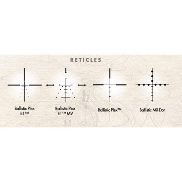 Burris Fullfield E1 Rifle Scope 3-9x40mm 1" SFP Ballistic Plex E1 Non Illum. Matte Black - Precision Shot Firearms