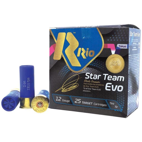 Rio Star Team Evo 28 HV Shotshells 12 ga 2-3/4" 1 oz 1315 fps #7.5 25/ct - Precision Shot Firearms
