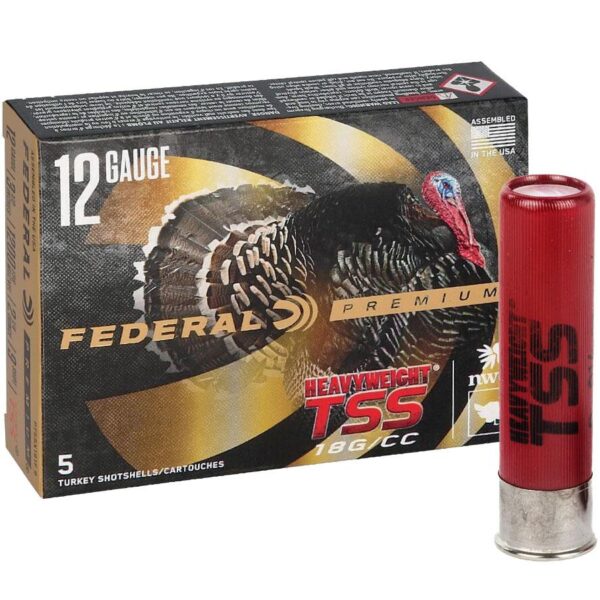 Federal Heavyweight TSS 12ga 3.5" 2-1/4oz 1200 fps #7 5/ct - Precision Shot Firearms