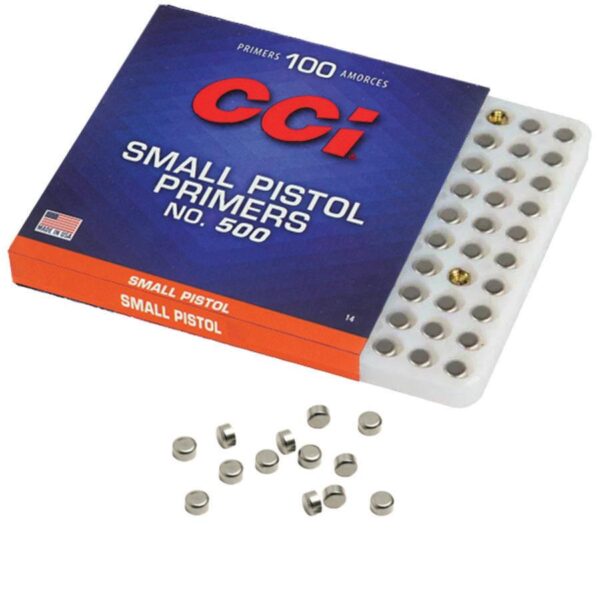 CCI Standard Primers #500 Small Pistol 1000/ct - Precision Shot Firearms
