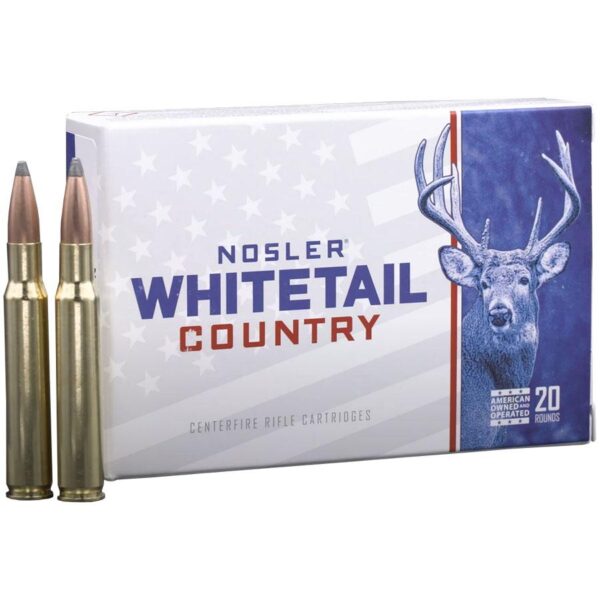 Nosler Whitetail Country Rifle Ammunition 6.5 Creedmoor 140gr SP 2650 fps 20/ct - Precision Shot Firearms