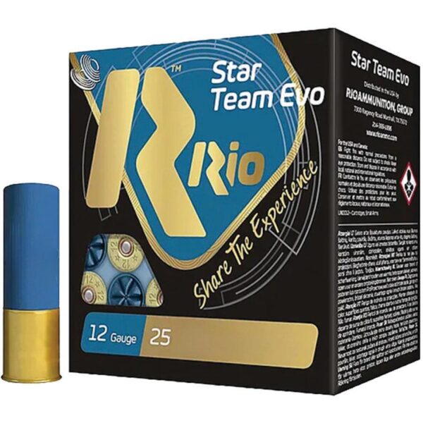 Rio Star Team 12 ga 2-3/4" 1 oz 1280 fps #7.5 25/ct - Precision Shot Firearms