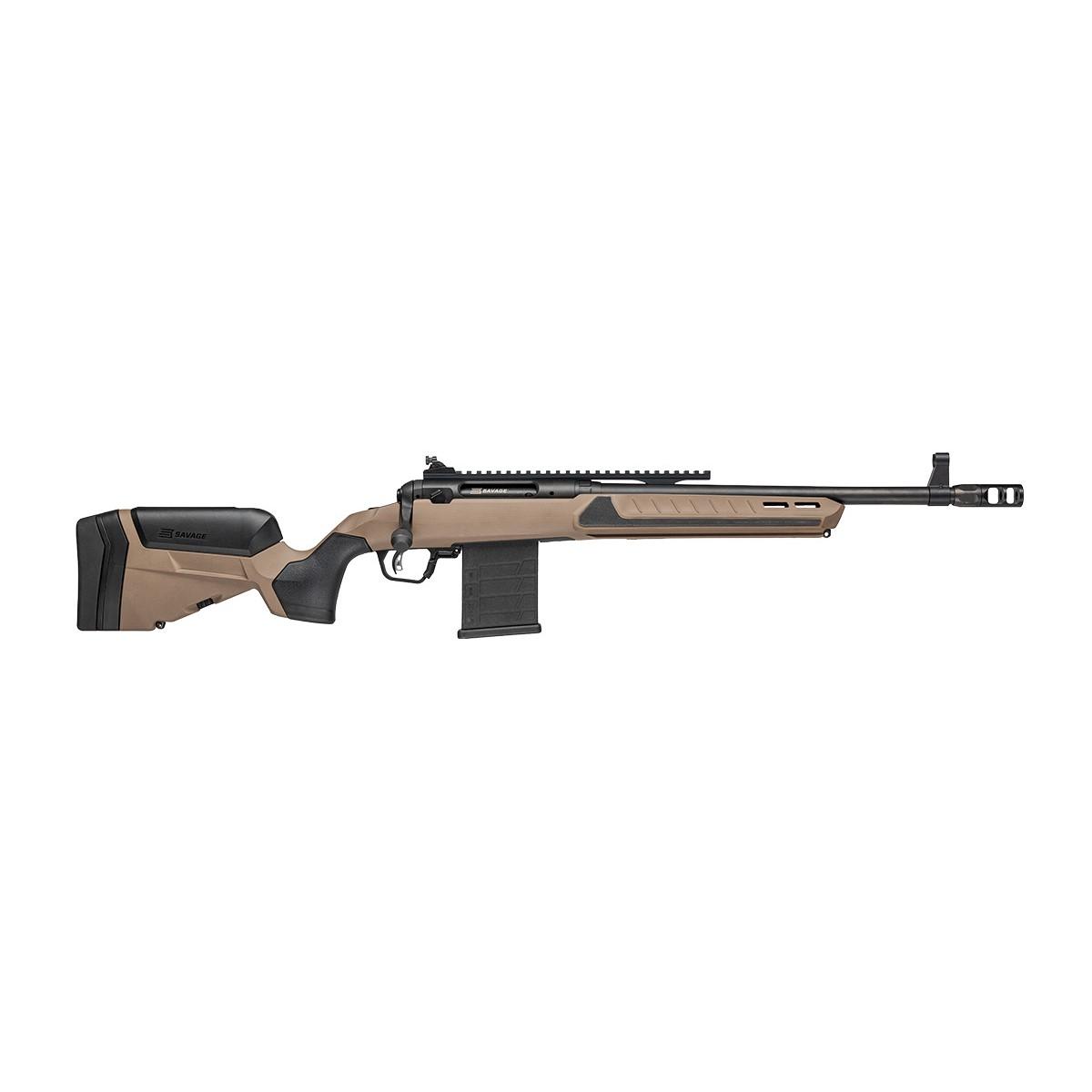 Savage 110 Scout V2 Rifle 400 Legend 10rd Magazine 16.5 Threaded Barrel Tan Stock - Precision Shot Firearms