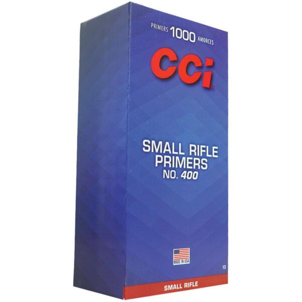 CCI Standard Primers #400 Small Rifle - 1000/ct - Precision Shot Firearms