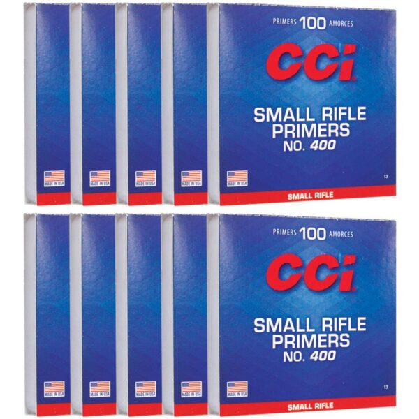 CCI Standard Primers #400 Small Rifle - 1000/ct - Precision Shot Firearms