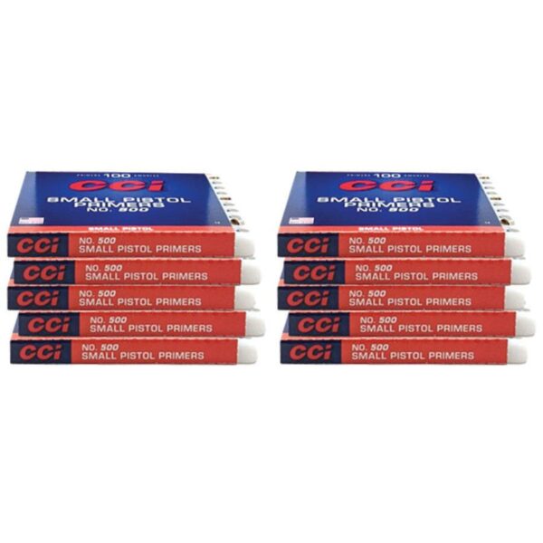 CCI Standard Primers #500 Small Pistol 1000/ct - Precision Shot Firearms