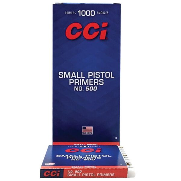 CCI Standard Primers #500 Small Pistol 1000/ct - Precision Shot Firearms