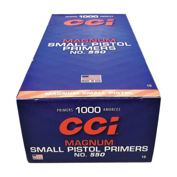 CCI Standard Primers #550 Magnum Small Pistol 1000/ct - Precision Shot Firearms