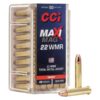 CCI Maxi-Mag Rimfire Ammunition .22 WMR 40 gr. TMJ 1875 fps 50/ct - Precision Shot Firearms