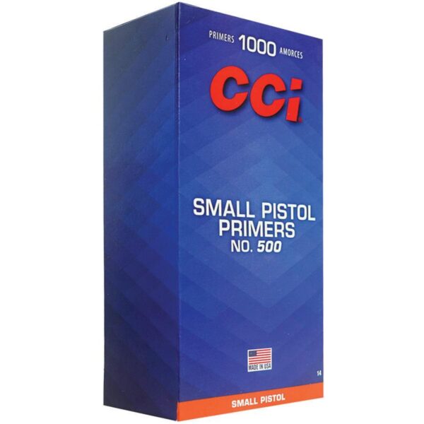 CCI Standard Primers #500 Small Pistol 1000/ct - Precision Shot Firearms