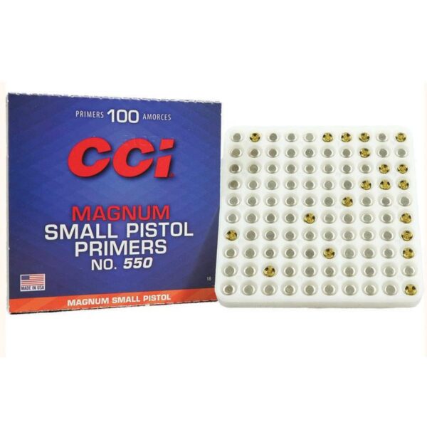 CCI Standard Primers #550 Magnum Small Pistol 1000/ct - Precision Shot Firearms