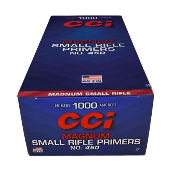 CCI Standard Primers #450 Mag Small Rifle 1000/ct - Precision Shot Firearms