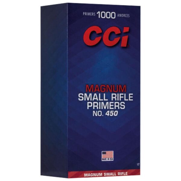CCI Standard Primers #450 Mag Small Rifle 1000/ct - Precision Shot Firearms