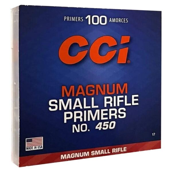 CCI Standard Primers #450 Mag Small Rifle 1000/ct - Precision Shot Firearms