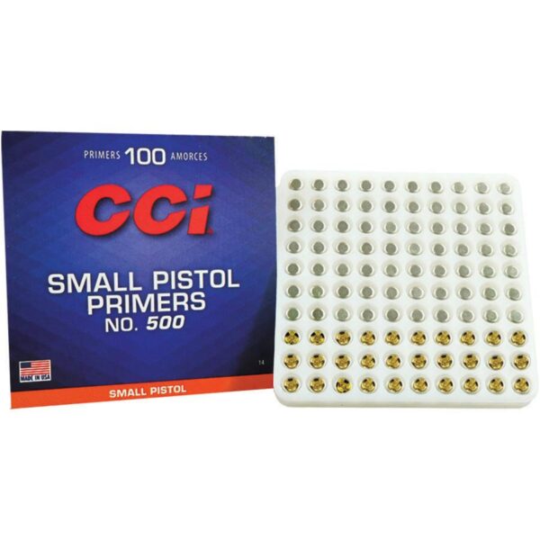 CCI Standard Primers #500 Small Pistol 1000/ct - Precision Shot Firearms