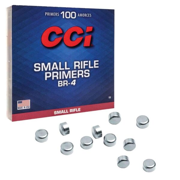 CCI Standard Primers BR4 Small Rifle 1000/ct - Precision Shot Firearms