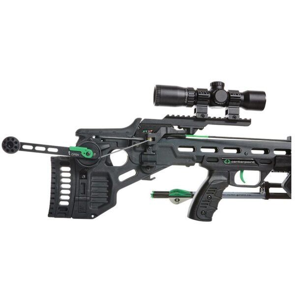 CenterPoint Sinister 430 Crossbow Integrated Silent Cocking System Auto Retracting Sled - Precision Shot Firearms