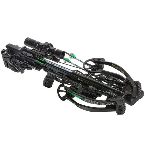 CenterPoint Sinister 430 Crossbow Integrated Silent Cocking System Auto Retracting Sled - Precision Shot Firearms