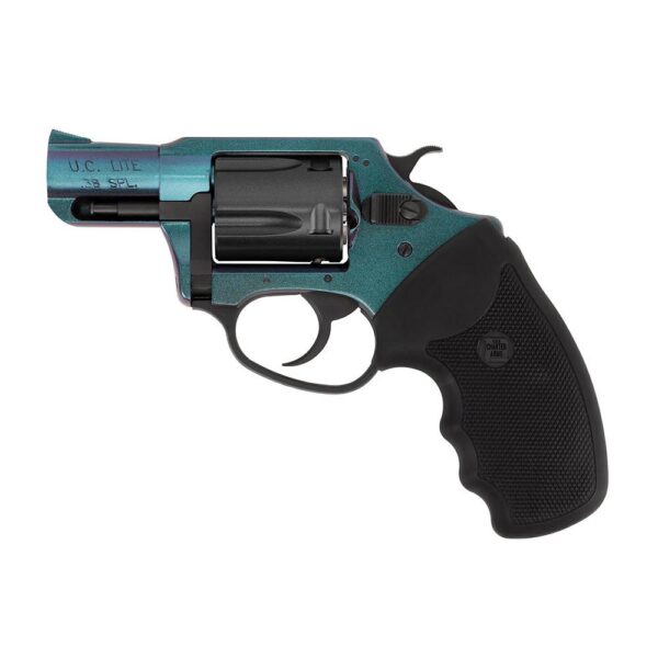 Charter Arms Undercover Chameleon .38 Spl 5rd Capacity 2" Barrel Blue-Green Frame Black Cylinder Full Grip - Refurbished - Precision Shot Firearms