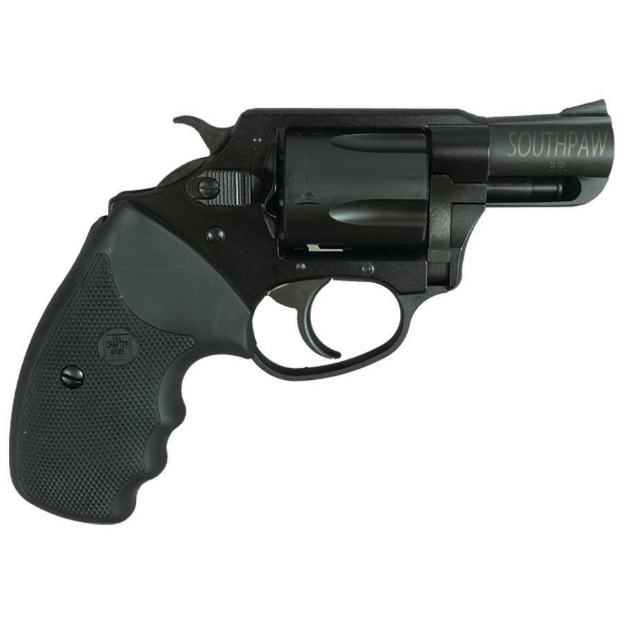 Charter Arms Black Passivate Handgun .38 Spl 5rd Capacity 2" Barrel - Refurbished - Precision Shot Firearms