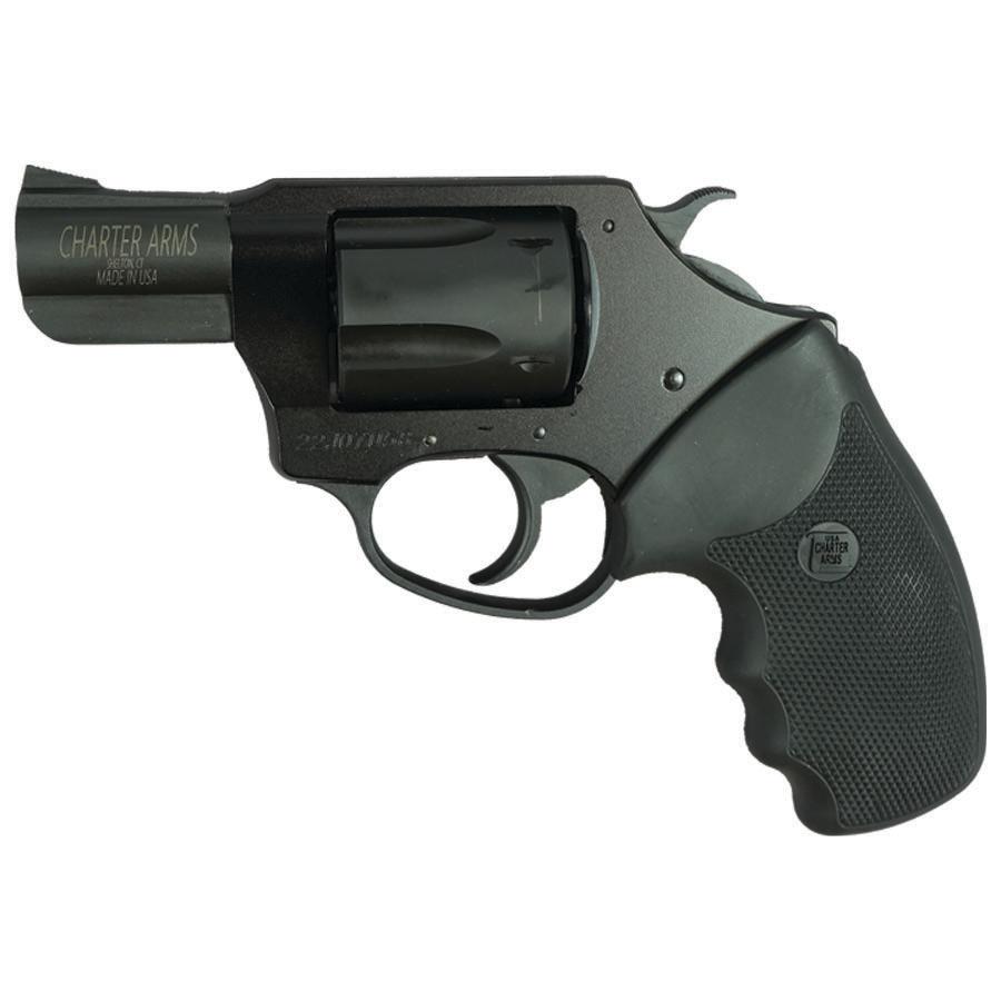 Charter Arms Black Passivate Handgun .38 Spl 5rd Capacity 2" Barrel - Refurbished - Precision Shot Firearms