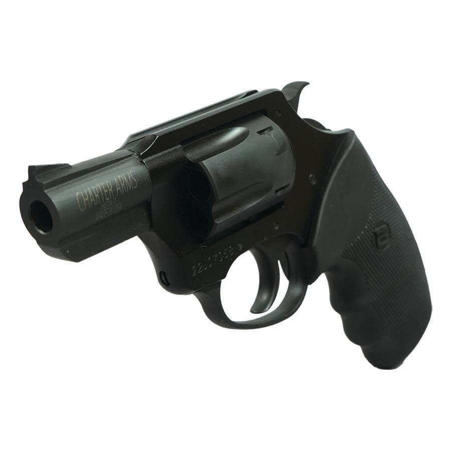 Charter Arms Black Passivate Handgun .38 Spl 5rd Capacity 2" Barrel - Refurbished - Precision Shot Firearms