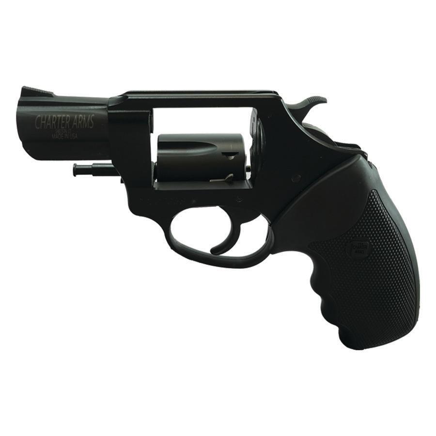 Charter Arms Black Passivate Handgun .38 Spl 5rd Capacity 2" Barrel - Refurbished - Precision Shot Firearms
