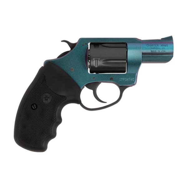 Charter Arms Undercover Chameleon .38 Spl 5rd Capacity 2" Barrel Blue-Green Frame Black Cylinder Full Grip - Refurbished - Precision Shot Firearms