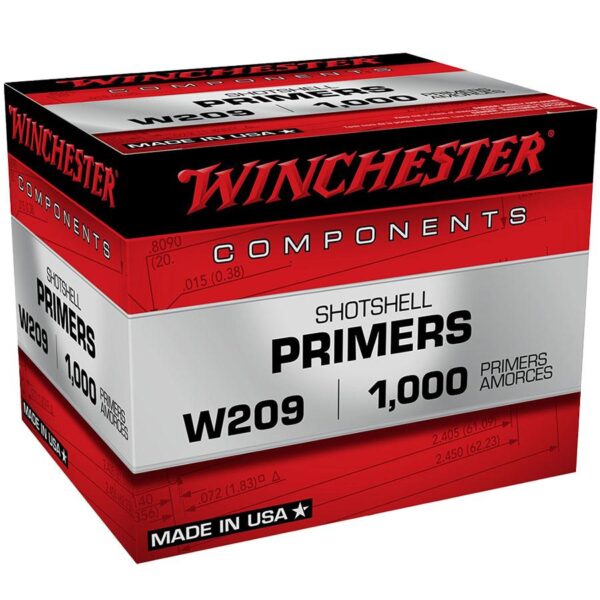 Winchester #209 Shotgun Primers - Precision Shot Firearms