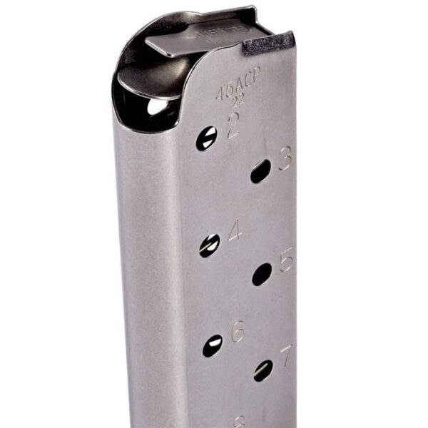 Chip McCormick Power Mag Plus Colt 1911 Handgun Magazine .45 ACP Stainless Steel 8/rd - Precision Shot Firearms
