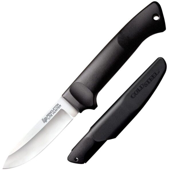 Cold Steel Pendleton Lite Hunter Fixed Blade Knife - 3.625" Satin Blade - Precision Shot Firearms