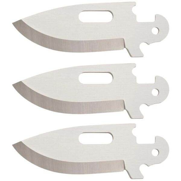 Cold Steel Click-N-Cut Replacement Blade 3/pk - 2-1/2" Drop Point - Precision Shot Firearms