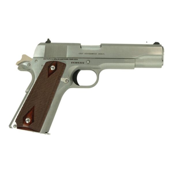Colt Classic Series Government Model Handgun 9mm Luger 8rd Magazines 5" Stainless Steel - Precision Shot Firearms