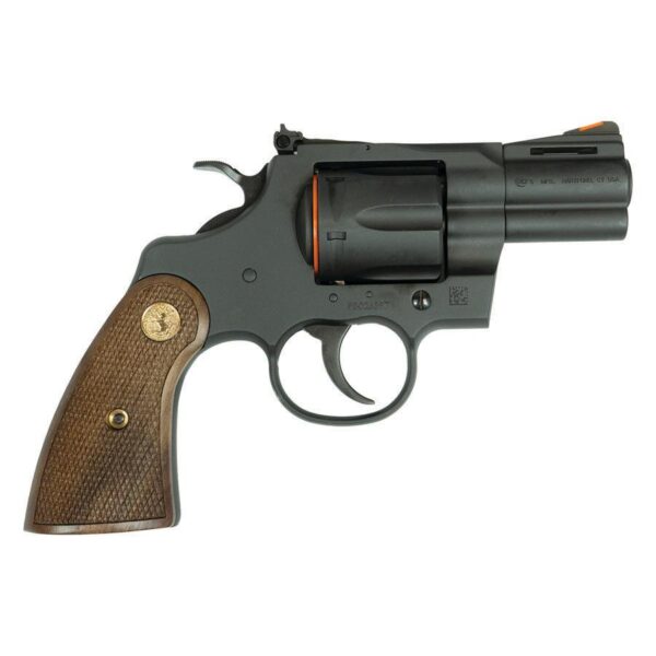 Colt Python Rugged Matte Blued Handgun .357 Mag 6rd Capacity 2.5" Barrel Walnut Grips - Precision Shot Firearms