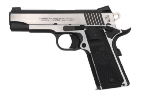 COMBAT ELITE CMNDR 45ACP SS/BK, O4080CE
