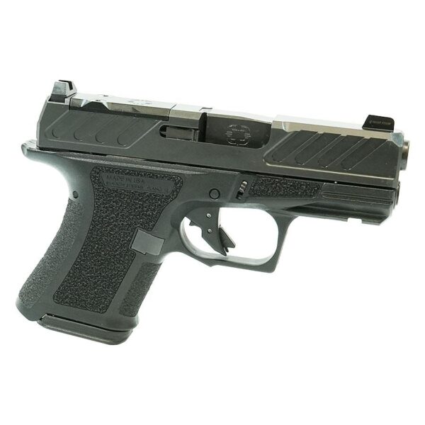 Shadow Systems CR920 Foundation Handgun 9mm Luger 10rd (1) & 13rd (2) Magazines 3.41" Barrel Black with Night Sights - Precision Shot Firearms